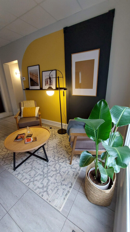 Réaménagement d'une salle d'attente